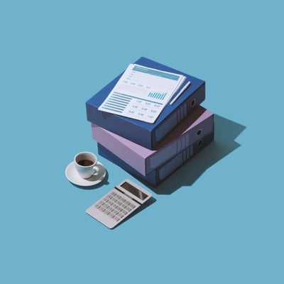 financial-report-and-calculator-on-blue-background-2026-01-05-04-46-26-utc